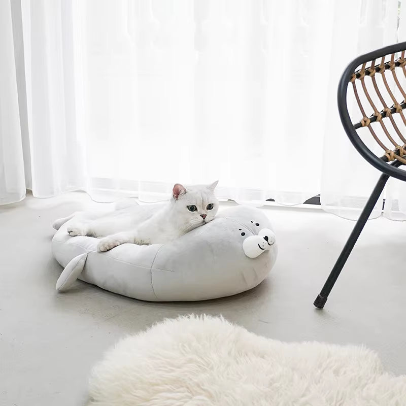 Hot Pet Dog Puppy Dog Bed Various Size Large Dog Lounger Bed Kennel Mat Soft Fiber Warm Soft Bed House Product for Dog and Cat