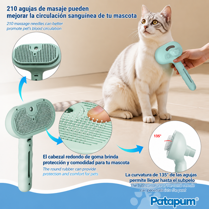 Cepillo de Vapor para Perros y Gatos | Patapum