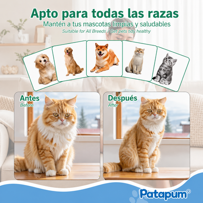 Cepillo de Vapor para Perros y Gatos | Patapum