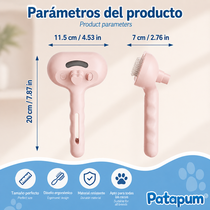 Cepillo de Vapor para Perros y Gatos | Patapum