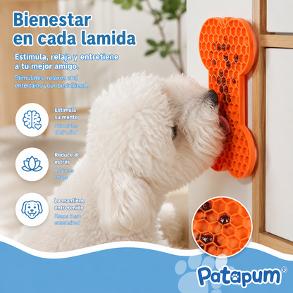 Alfombrilla Antiestrés para Lamer para Perros y Gatos | Patapum
