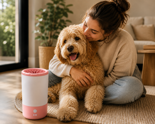 Lavador Eléctrico de Patas para Perros | Patapum™