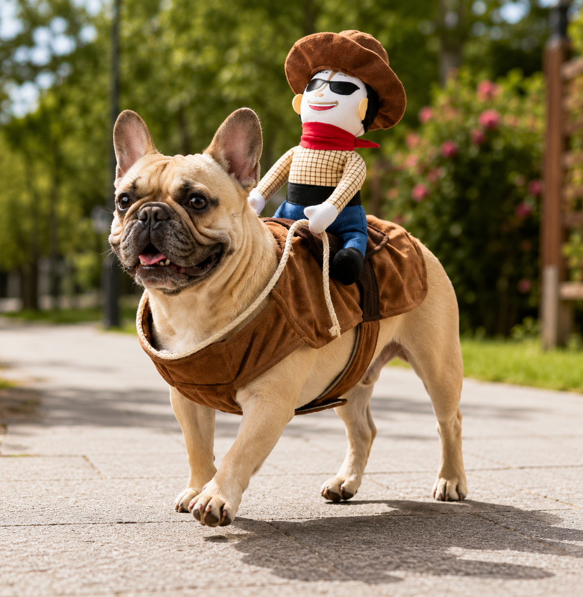 Disfraz de Vaquero Jinete para Perros | Patapum™