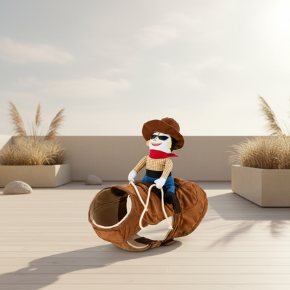Disfraz de Vaquero Jinete para Perros | Patapum™