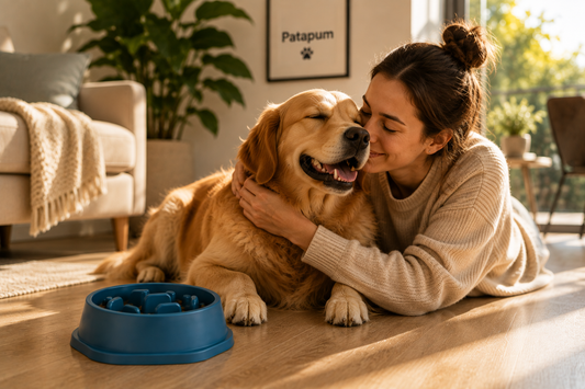 Comedero Lento Antivoracidad para Perros | Patapum™