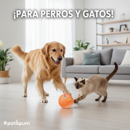 Pelota Interactiva Inteligente para Perros y Gatos | Patapum